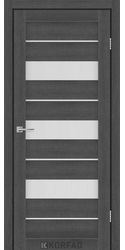 Межкомнатные двери CORRIS, PVC Renolit Ясен Граніт